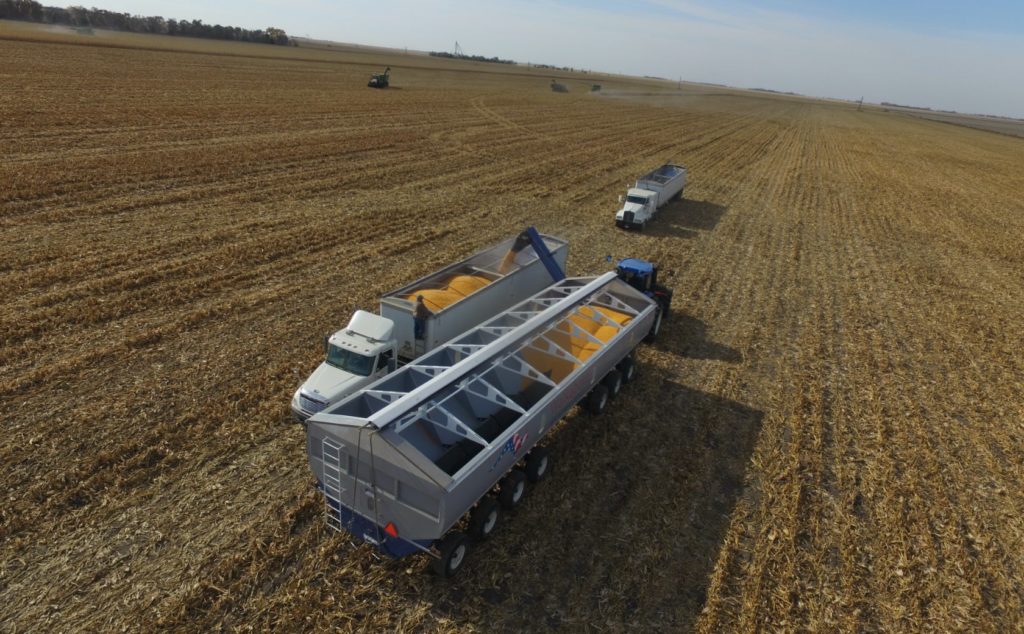 Mother Bin Keeps Combines Rolling