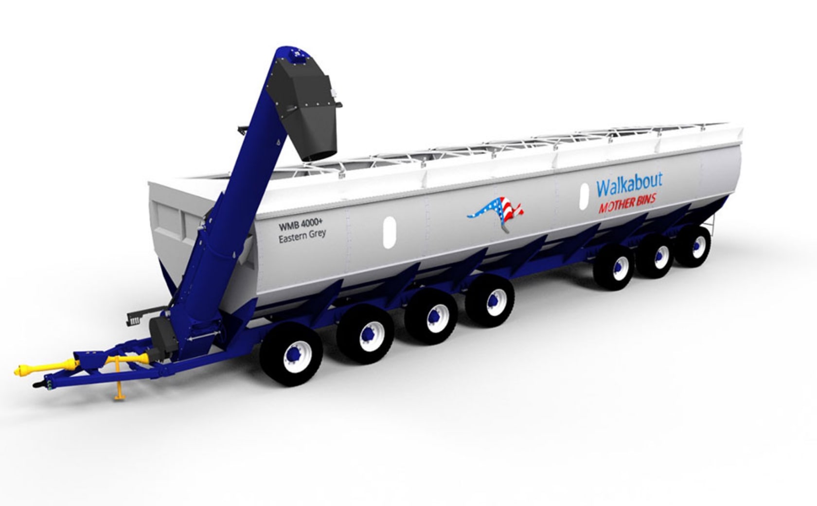 South Dakota company offers grain bin on wheels Walkabout Mother Bin