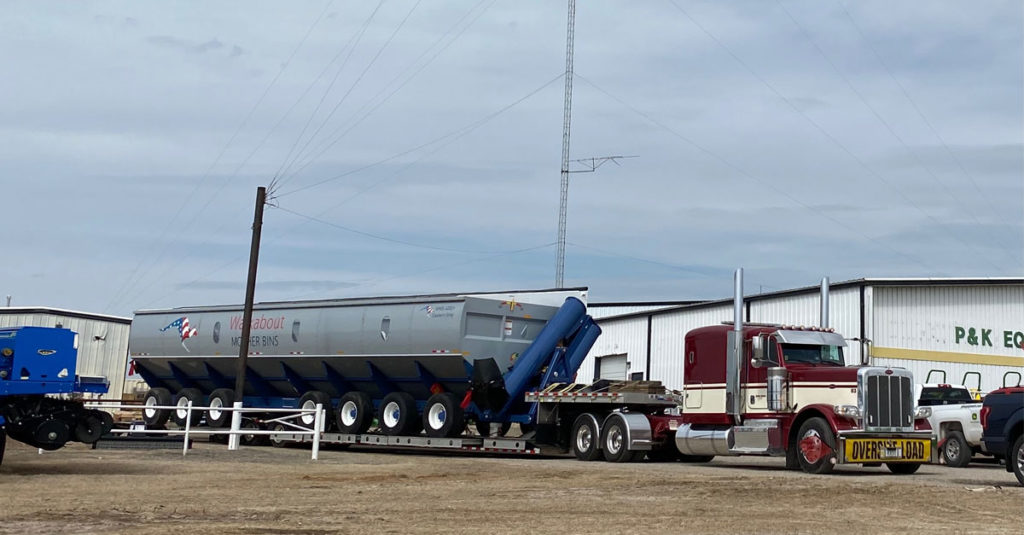 The WMB4000+ being delivered to Mississippi.