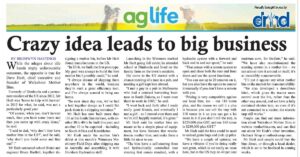 AgLife story on Walkabout Mother Bins