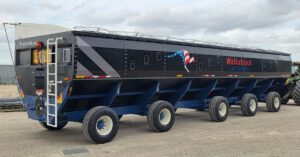 Recently completed Walkabout® MOTHER BIN at OzAG Machinery in Australia.